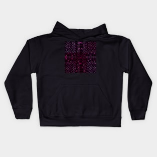 Geometric Retro Bright Colors Kids Hoodie